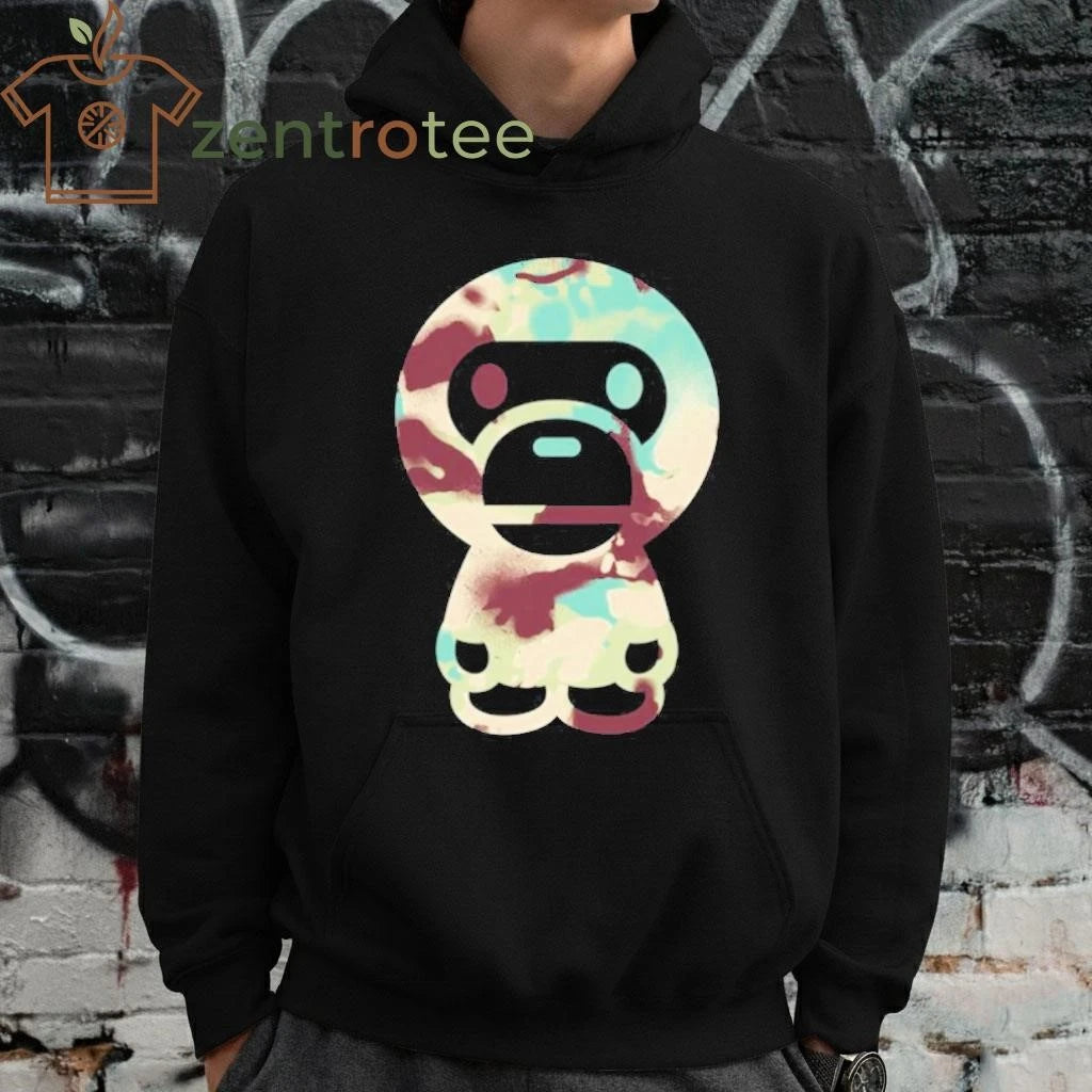 BAPE Mapa Mujer Camuflaje Big Baby Milo tee