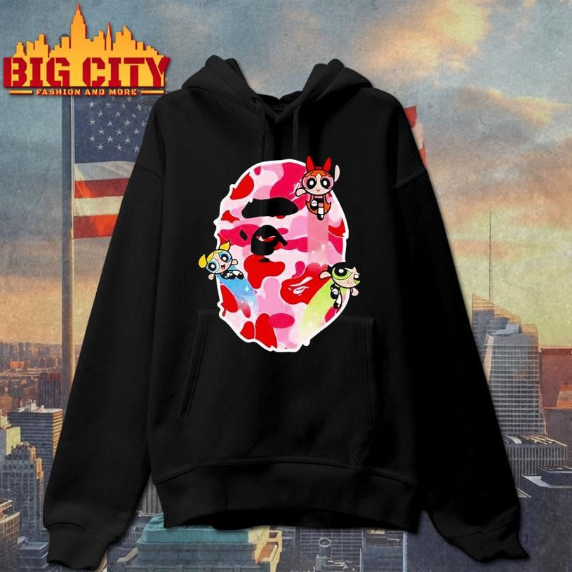BAPE x The Powerpuff Girls New Merch Collaboration December 14 2025 Shirt