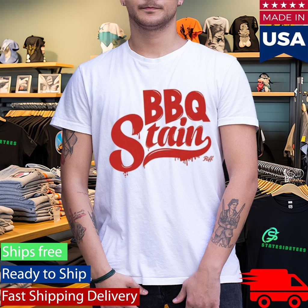 BBQ Stain On A T-Shirt