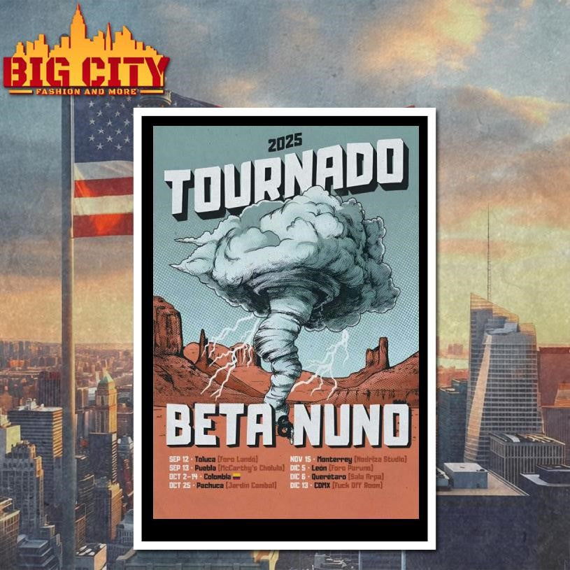 BETA And NUNO 25 Tournado Poster shirt