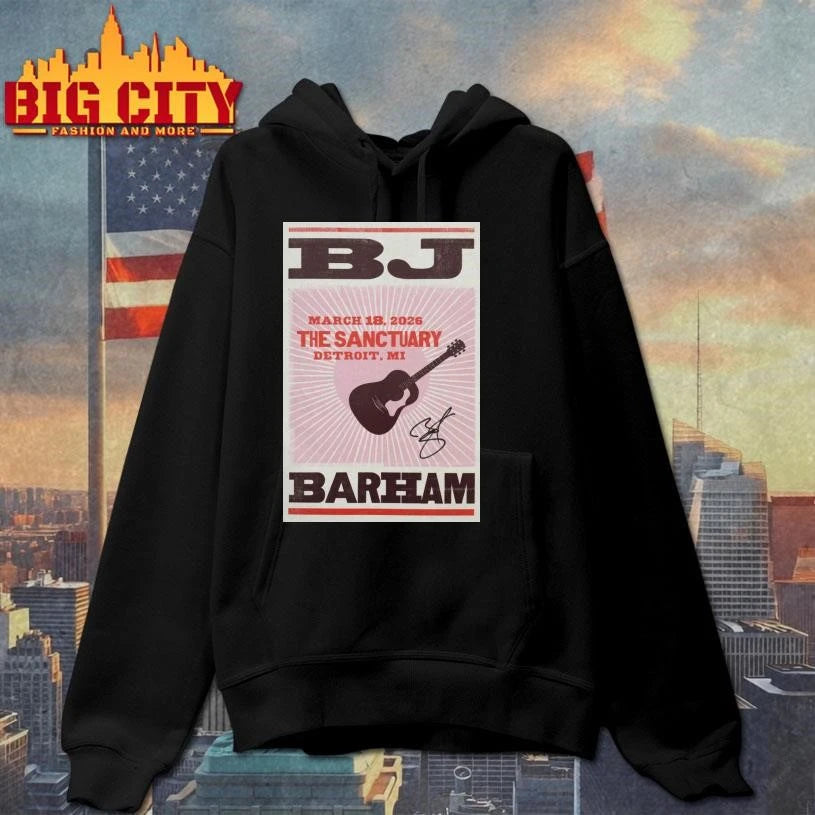 BJ Barham Hamtramck The Sanctuary, 18 Mar 2026 Poster Shirt