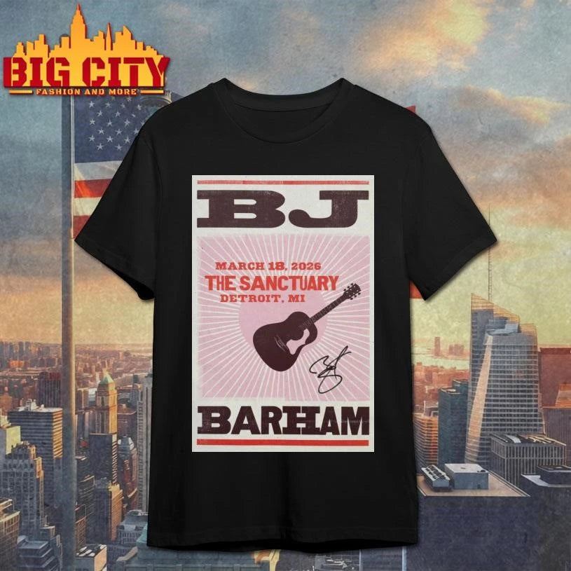 BJ Barham Hamtramck The Sanctuary, 18 Mar 2026 Poster Shirt