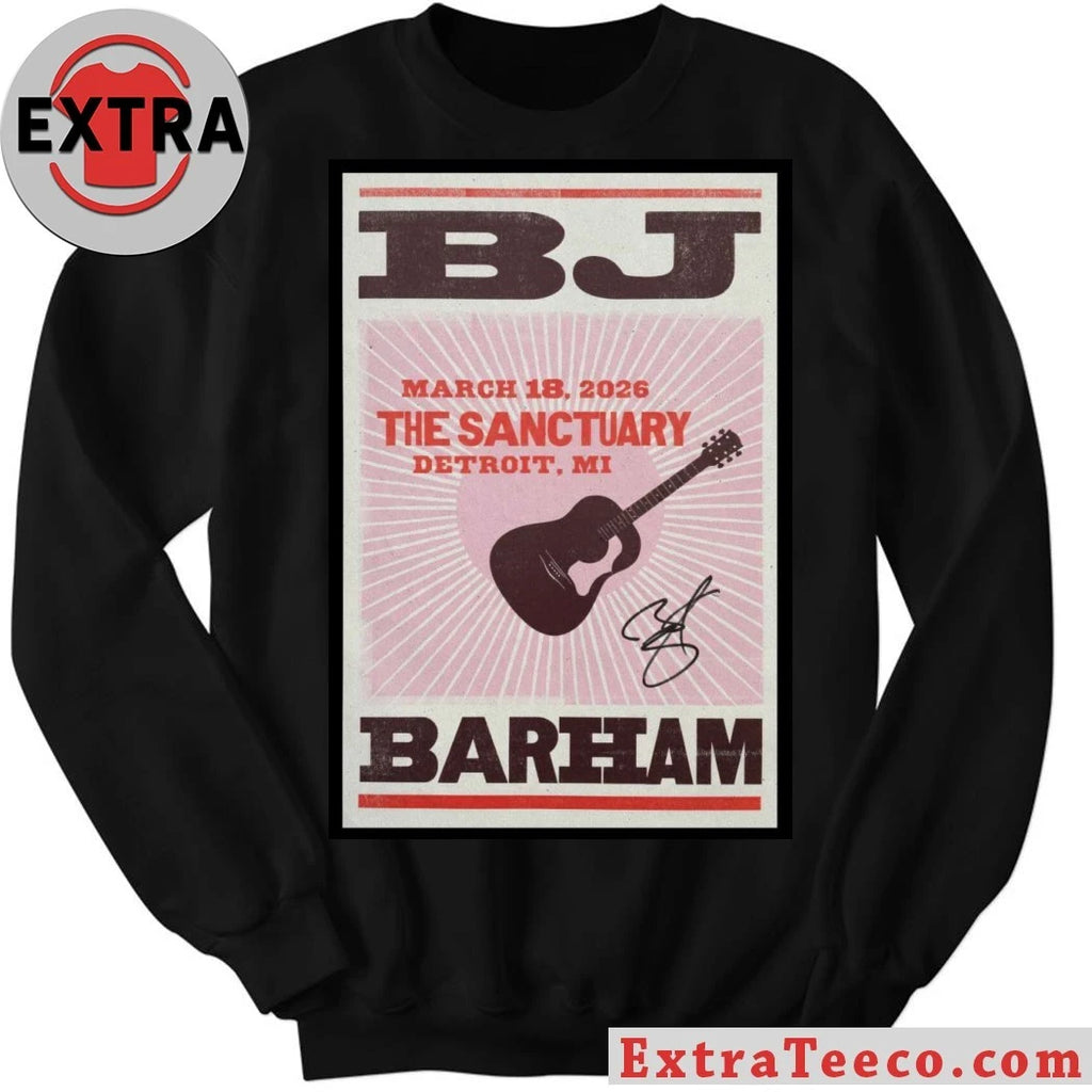 BJ Barham Hamtramck The Sanctuary, 18 March 2026 Poster Shirt
