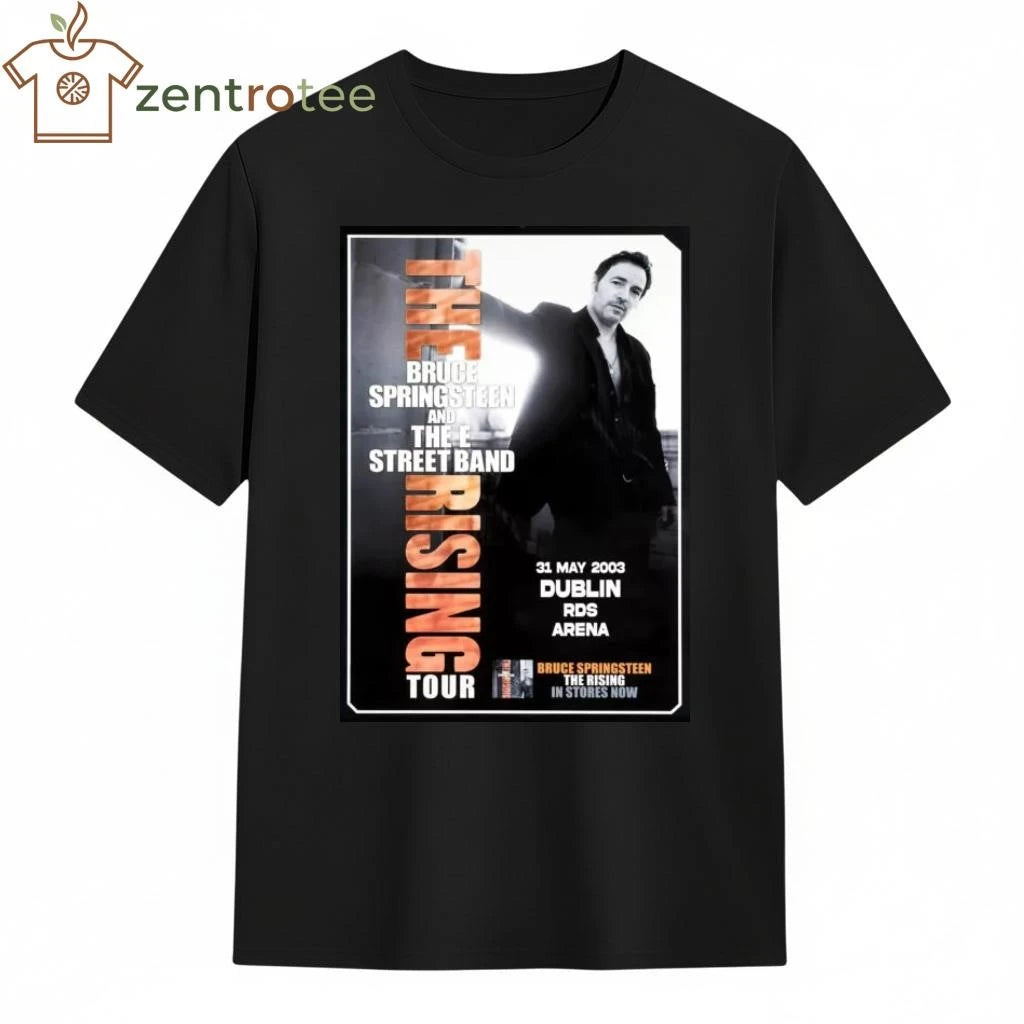 BRUCE SPRINGSTEEN Dublin Arena 2003 Tour Poster tee