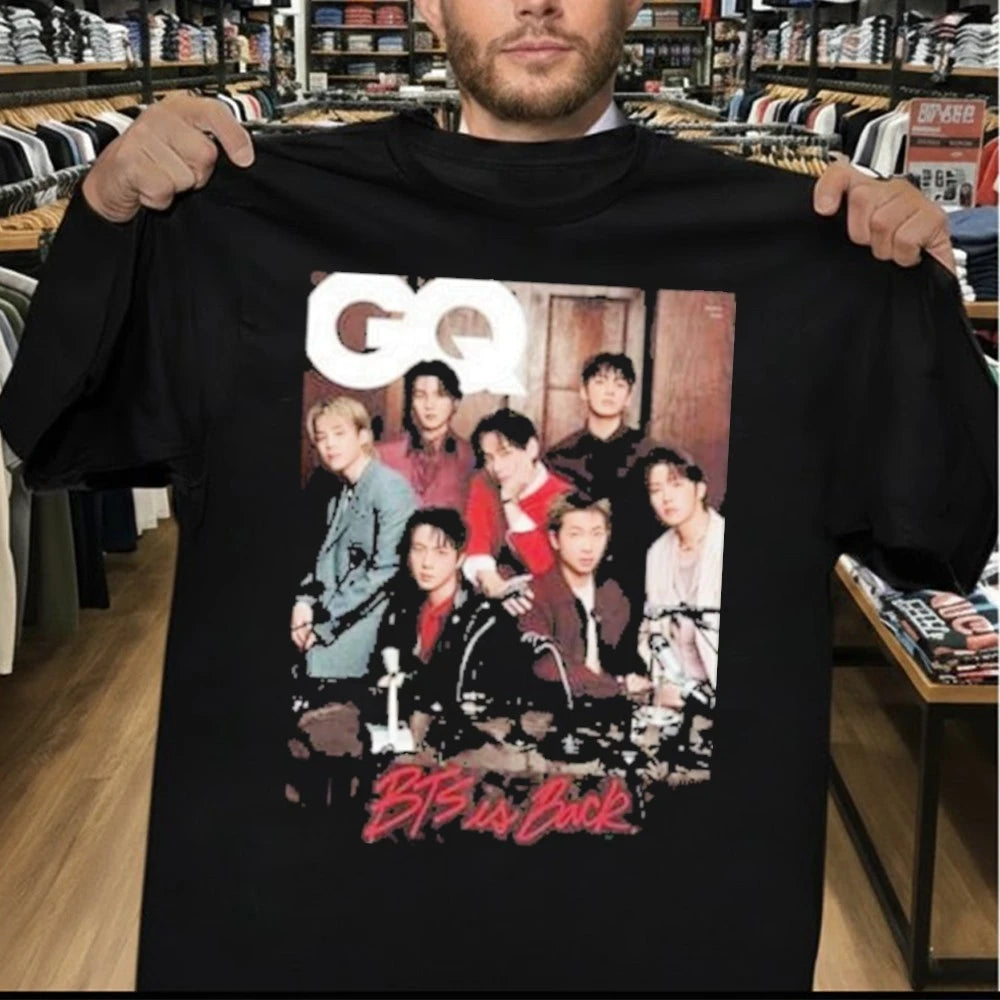 BTS GQ Korean Cover Poster BTS Is Back 2026 Shirt