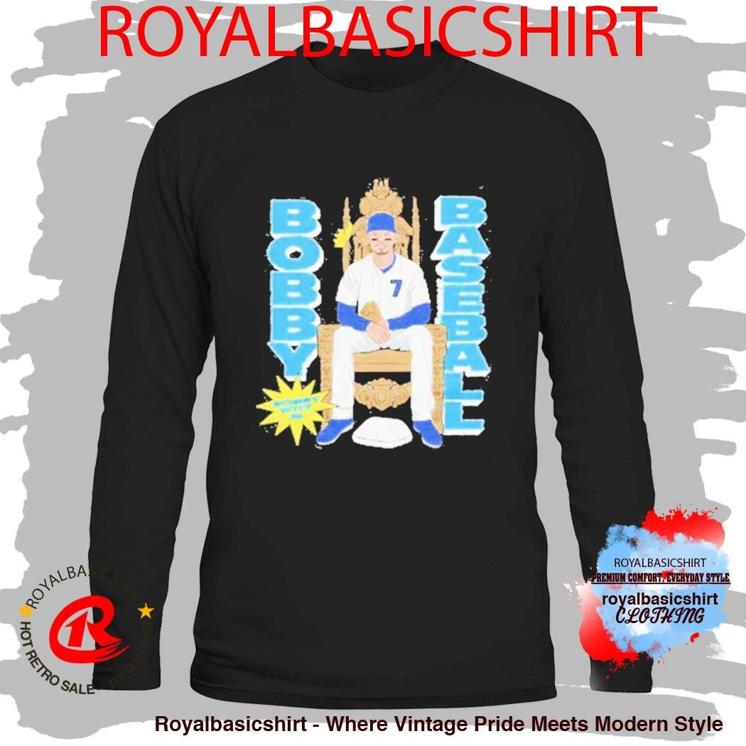 BWJ Bobby Baseball Throne Black Shirt