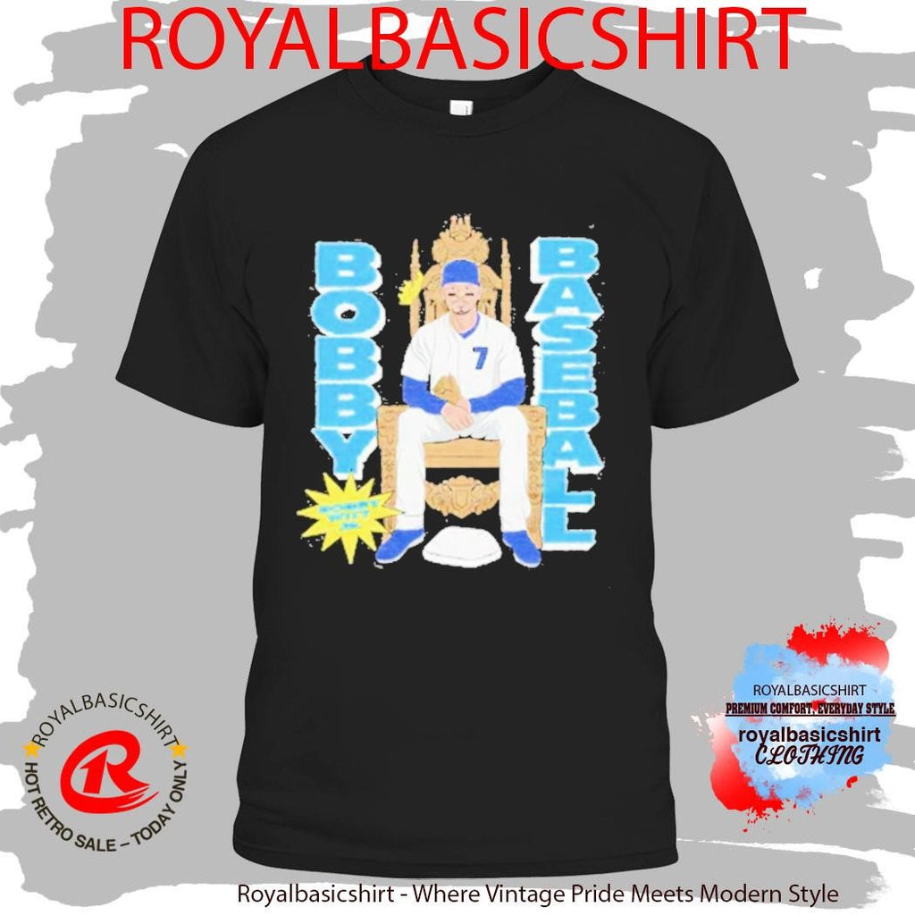 BWJ Bobby Baseball Throne Black Shirt