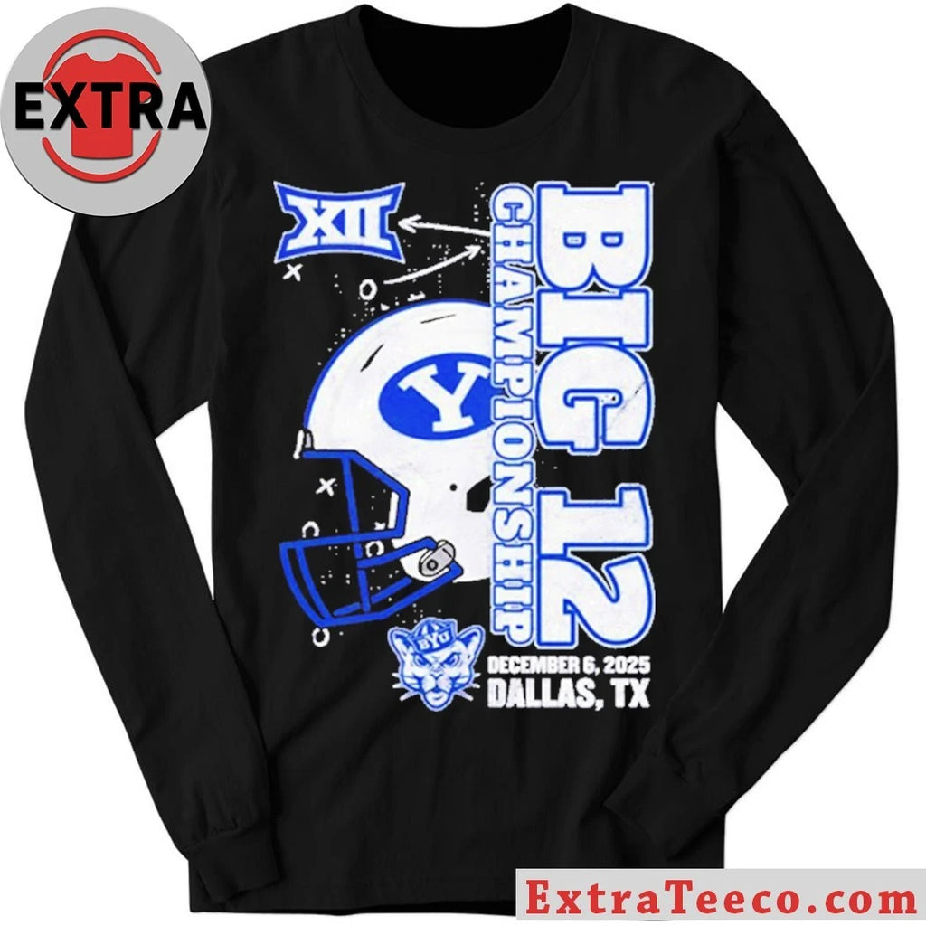 BYU Cougars Big 12 Football Championship Dallas, TX, December 6, 2025 Shirt