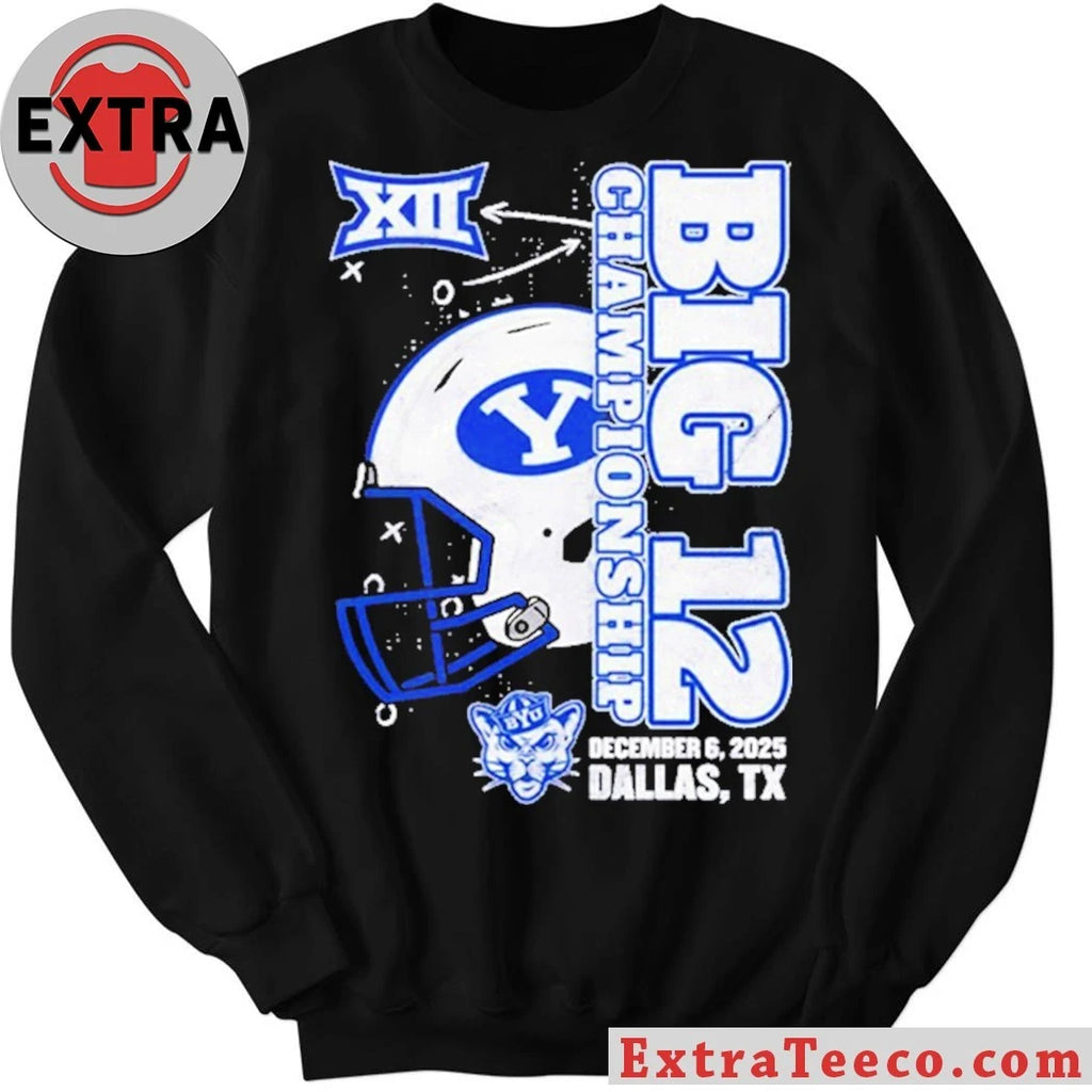 BYU Cougars Big 12 Football Championship Dallas, TX, December 6, 2025 Shirt