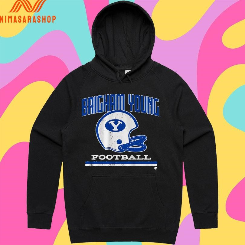 BYU Cougars Football Brigham Young Vintage Helmet Shirts