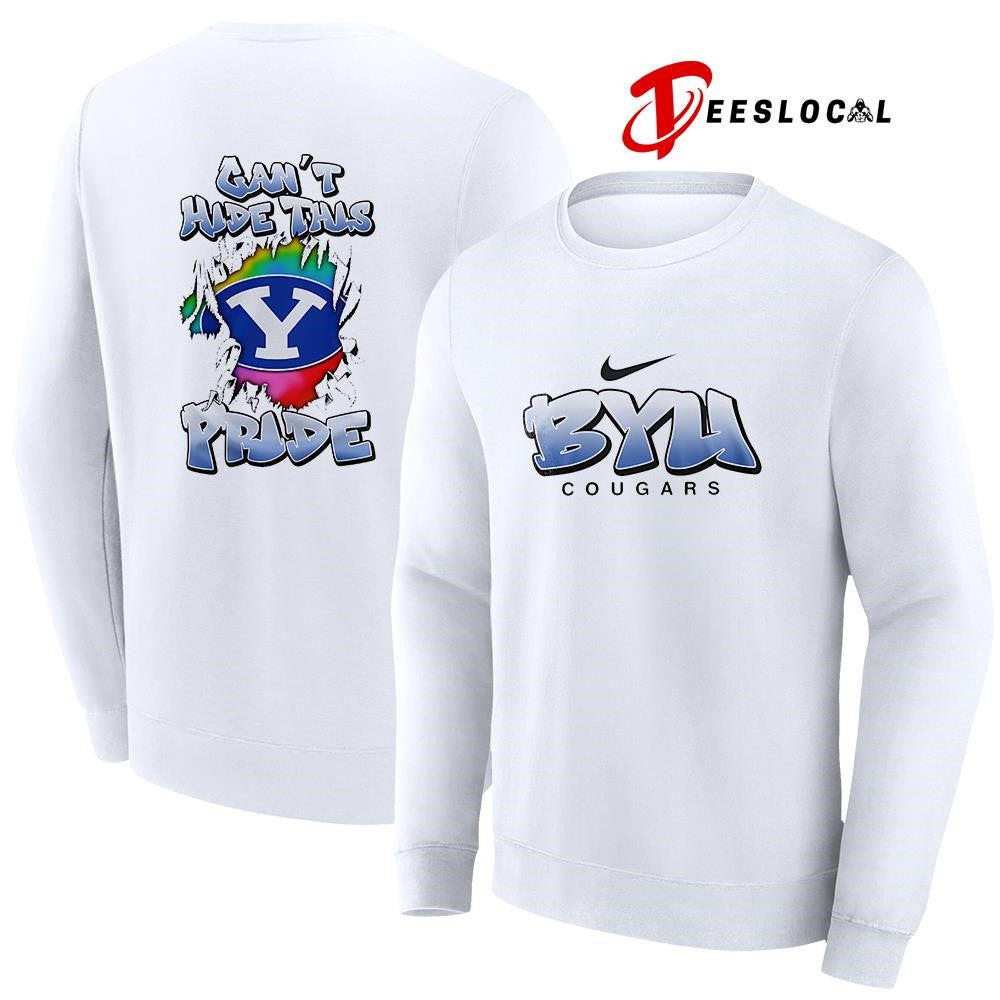 BYU Cougars x NCAA Pride month can’t hide this shirt