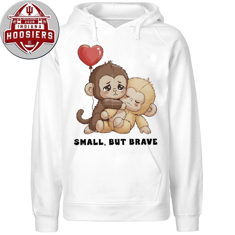 Baby Monkey Hugging Plush Toy T-Shirt