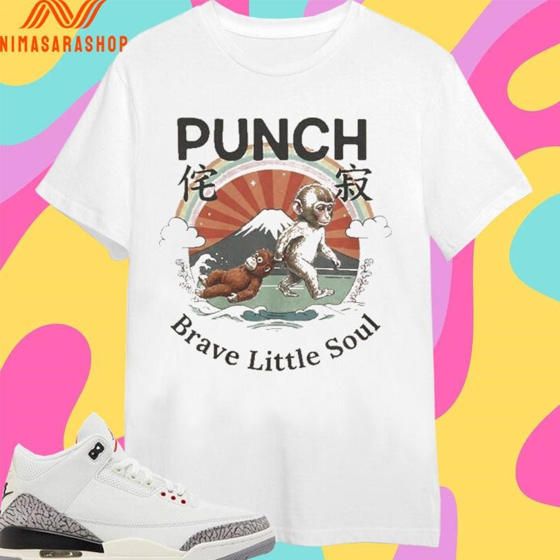 Baby Monkey Punch Brave Little Soul Japanese Shirts