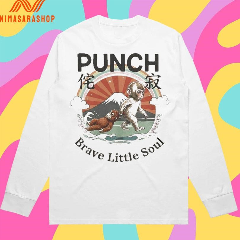 Baby Monkey Punch Brave Little Soul Japanese Shirts