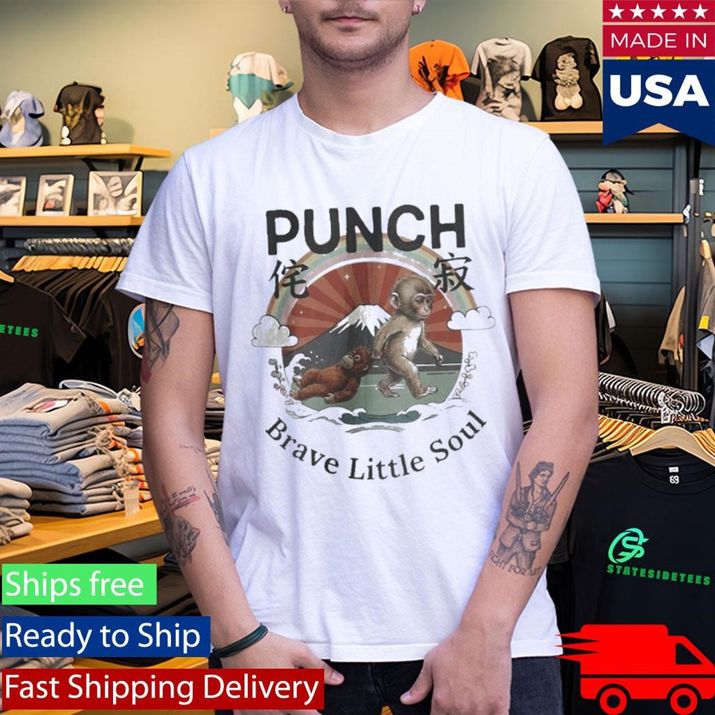 Baby Monkey Punch Brave Little Soul Shirt
