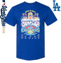 Back To Back 2024-2025 World Series Champions Los Angeles Dodgers Signatures Classic T-Shirt