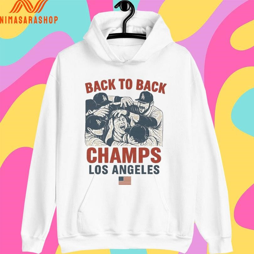 Back To Back Champs Los Angeles 2025 Dodgers World Series Champions Shirts