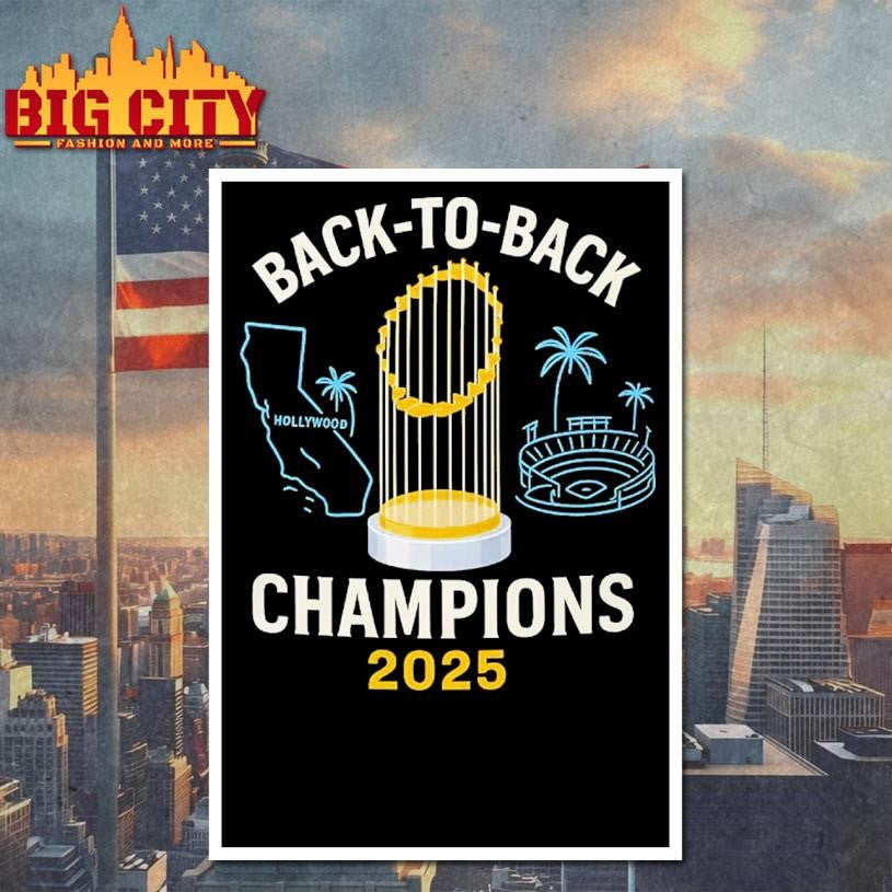 Back To back Champions 2025 Shirt