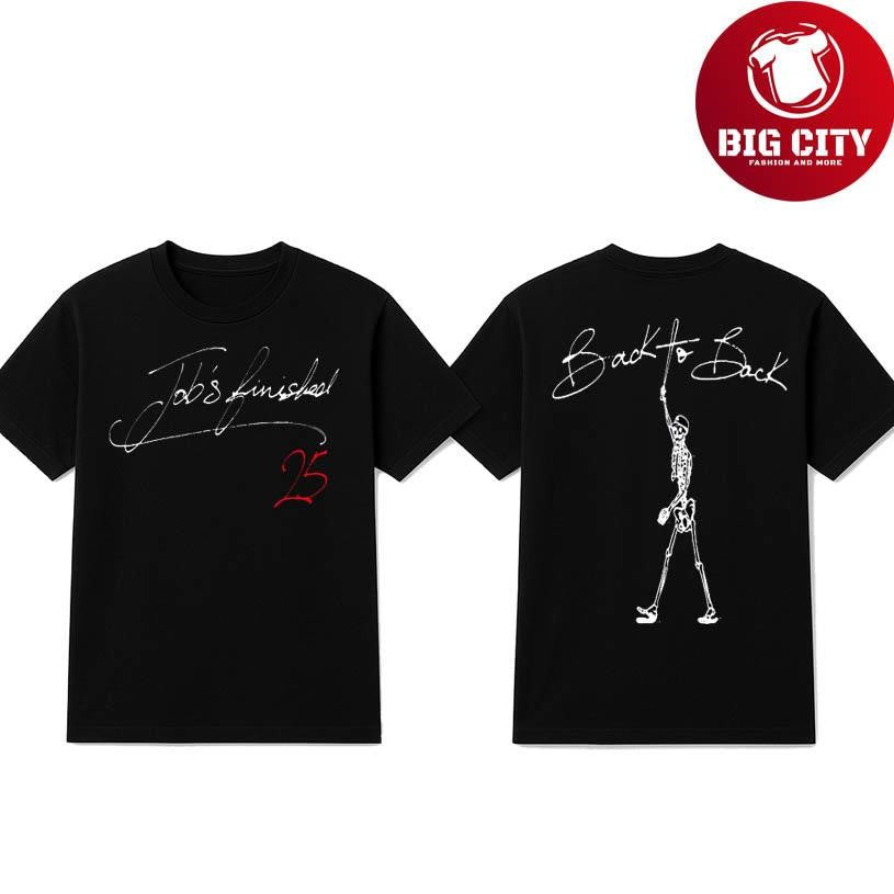 Back to Back 2025 Two Sided Shirt