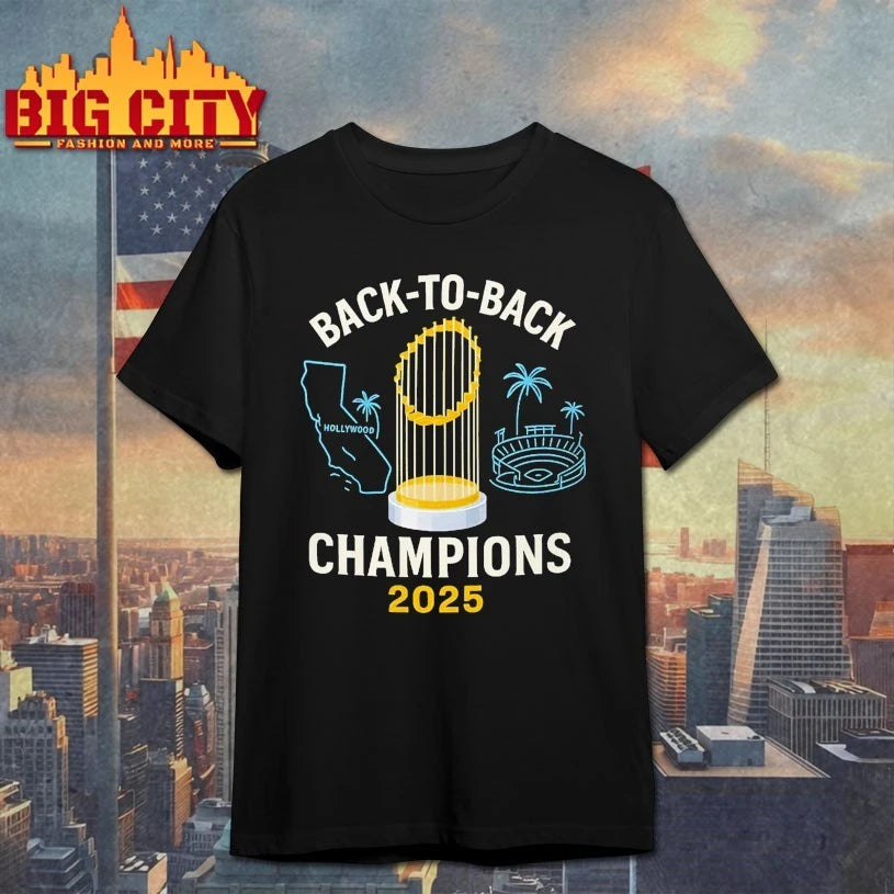 Back to back Hollywood Los Angeles Dodgers champions 2025 Shirt