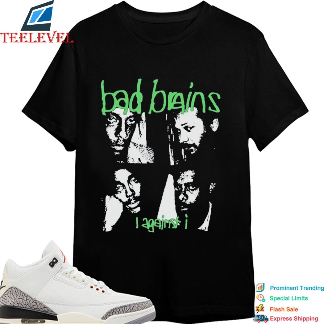 Bad Brains Against Dead Horse Let Me Help Faces T-shirts