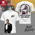 Bad Bunny Grammys Debi Tirar Mas Fotos Two Sided Shirt