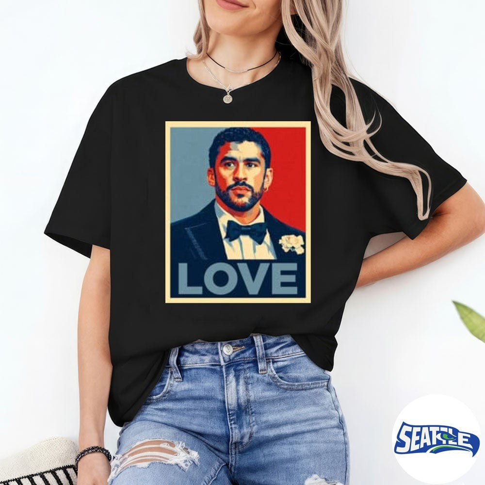 Bad Bunny Love Hope Style Poster shirt