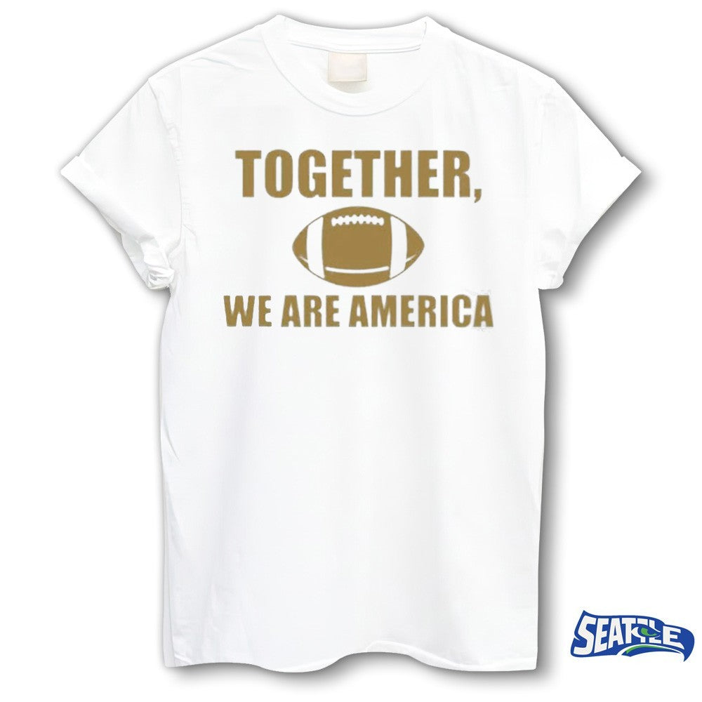 Bad Bunny Together We Are America Football shirt