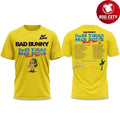 Bad Bunny x Debí Tirar Más Fotos World Tour 2026 V2 Two Sided Shirt