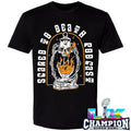 Bad Magic Productions Scared To Death Skull Shirt