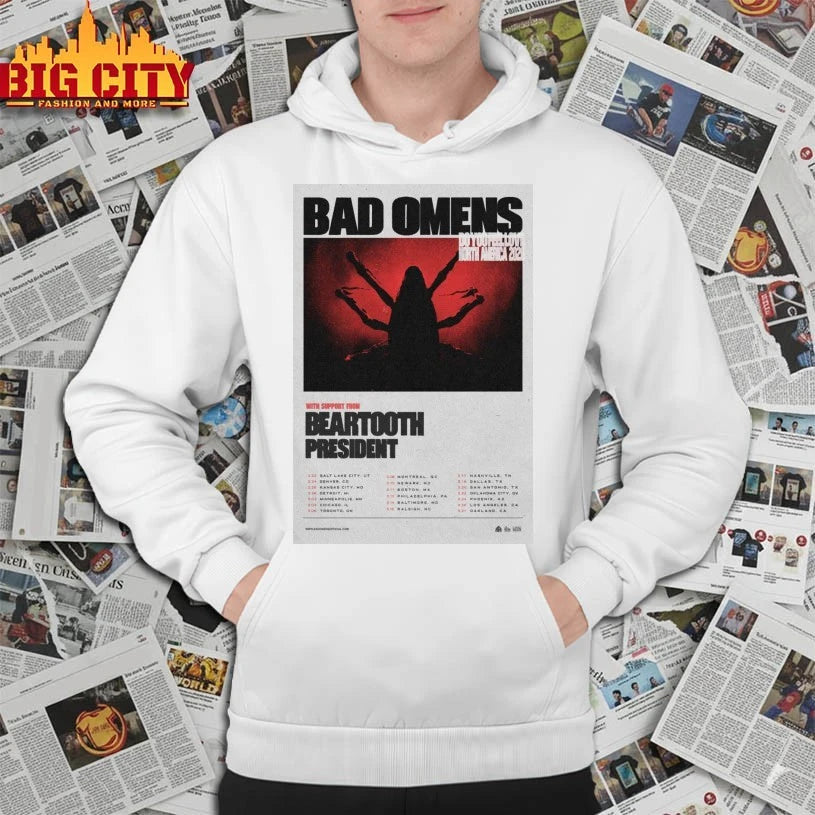 Bad Omens North America New Tour 2026 Poster shirt