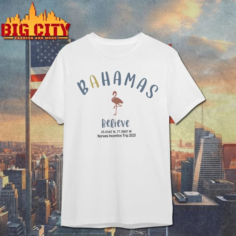 Bahamas Norwex Believe 2025 shirt
