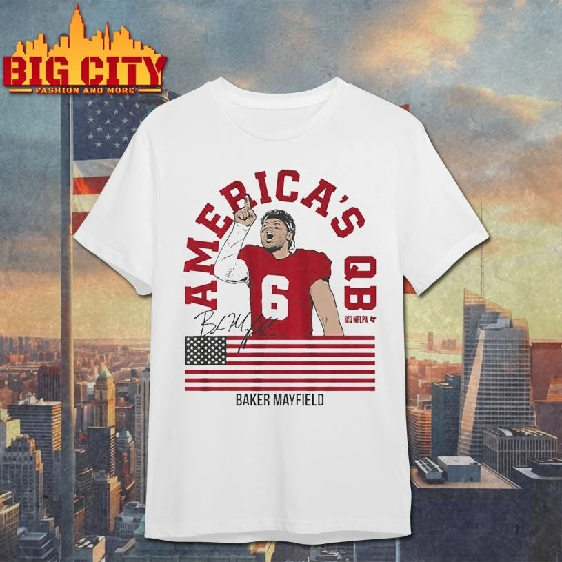 Baker Mayfield America’s QB Flag Shirt