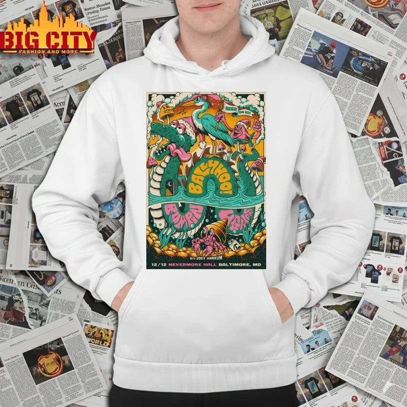 Ballyhoo! At Nevermore Hall On Dec 12 2025 Poster shirt