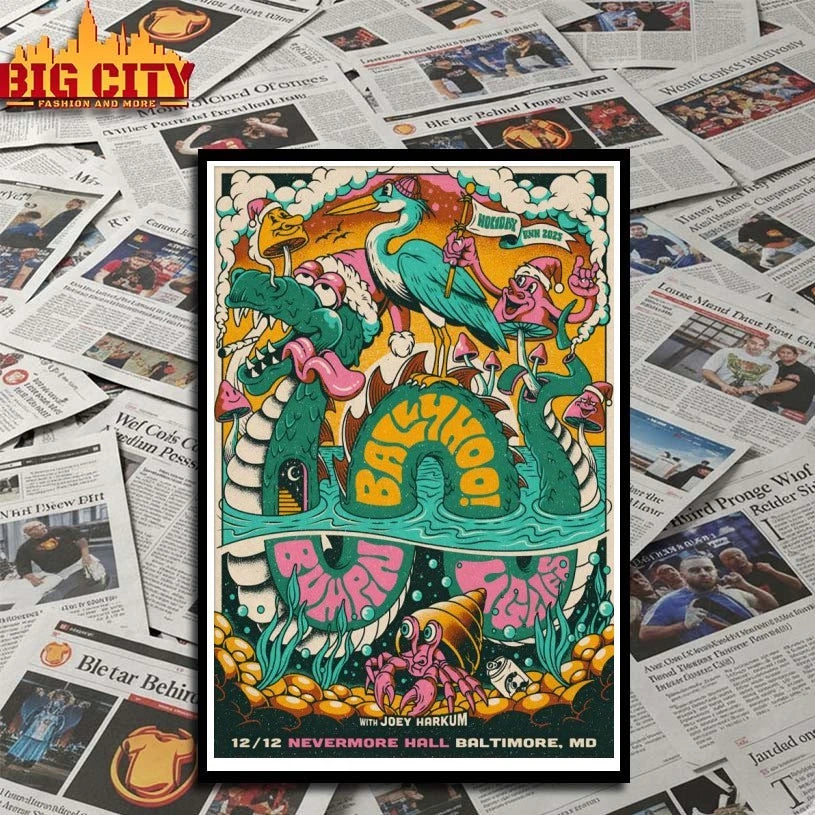 Ballyhoo! At Nevermore Hall On Dec 12 2025 Poster shirt