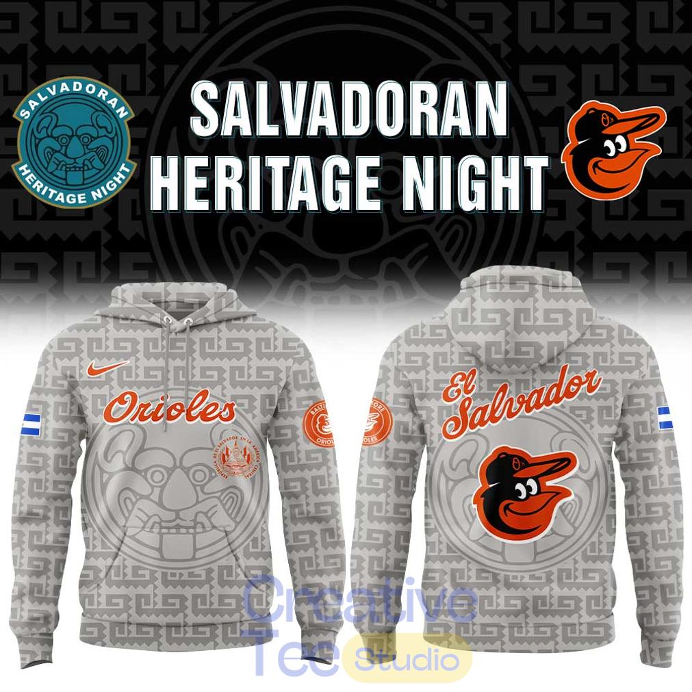 Baltimore Orioles El Salvadoran Heritage Night 2026 Hoodie