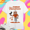 Baltimore Orioles Gunnar Henderson Signature Superstar Cartoon 2025 Shirts