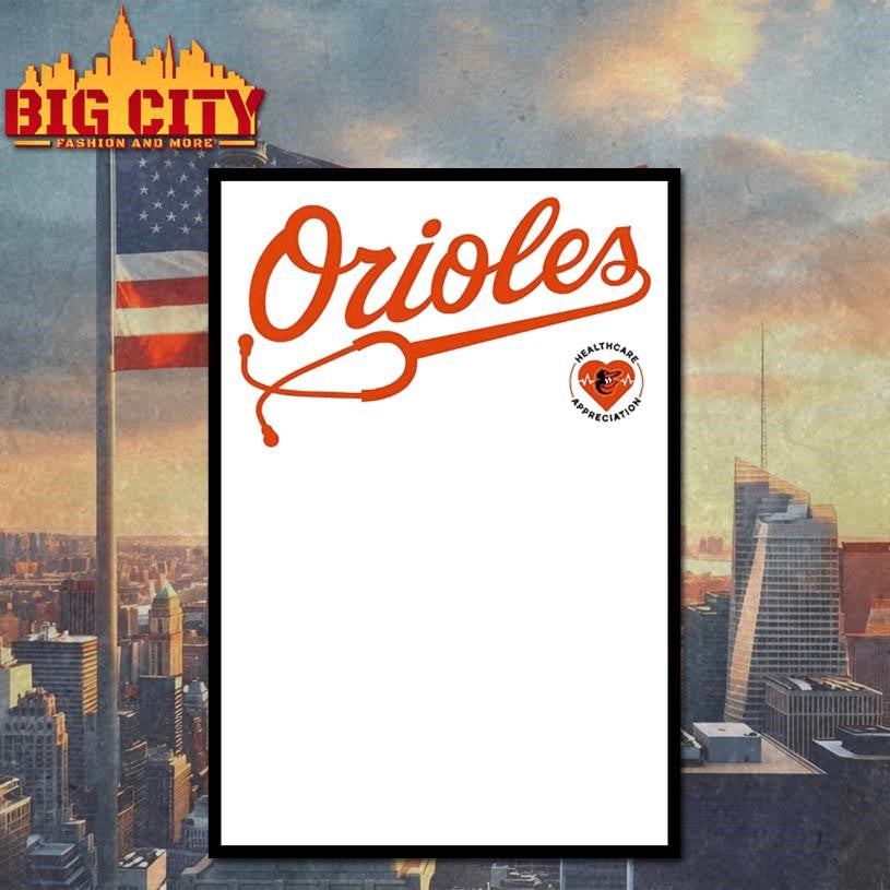 Baltimore Orioles Healthcare Appreciation Shirt