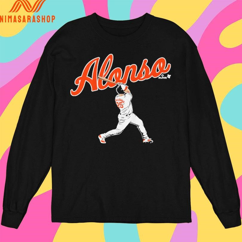 Baltimore Orioles Pete Alonso Baltimore Slugger Swing Shirts