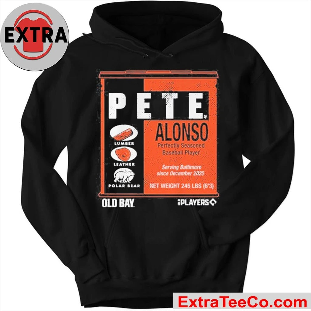 Baltimore Pete Alonso Old Bay Can Shirt Baltimore Orioles Baseball Tee