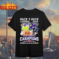 Baltimore Ravens Back 3 Back 2025 Afc North Champions Mascot Shirt