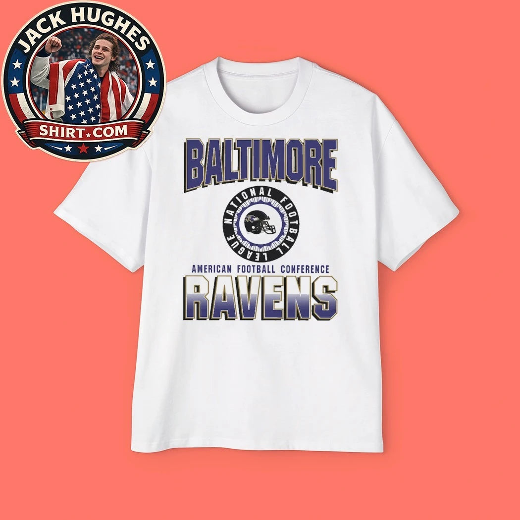Baltimore Ravens Gameday Couture American Football Conference Logo T-Shirt