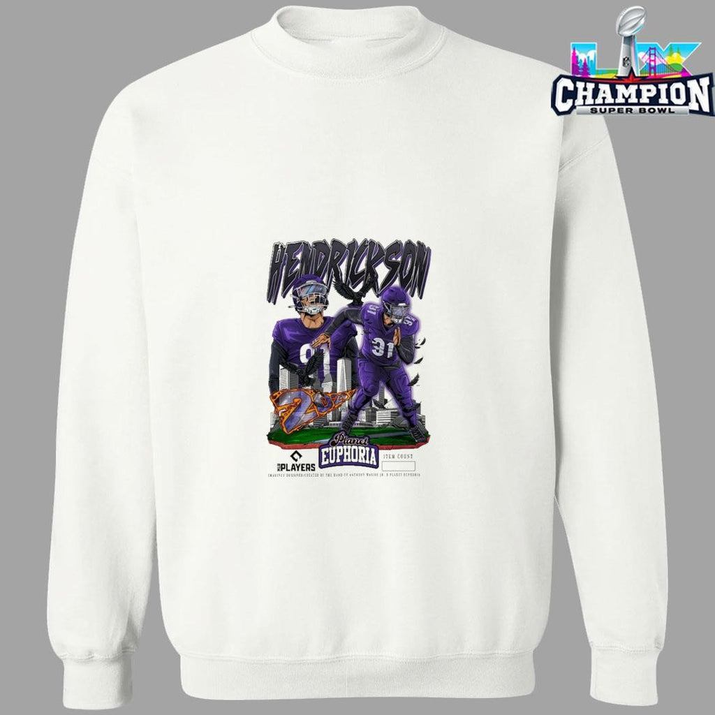 Baltimore Ravens Trey Hendrickson Planet Euphoria 2026 Shirt