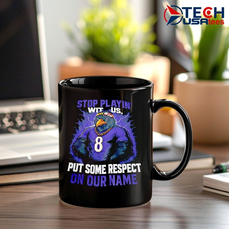 Baltimore Ravens stop playin wit us put some respect on our name shirt