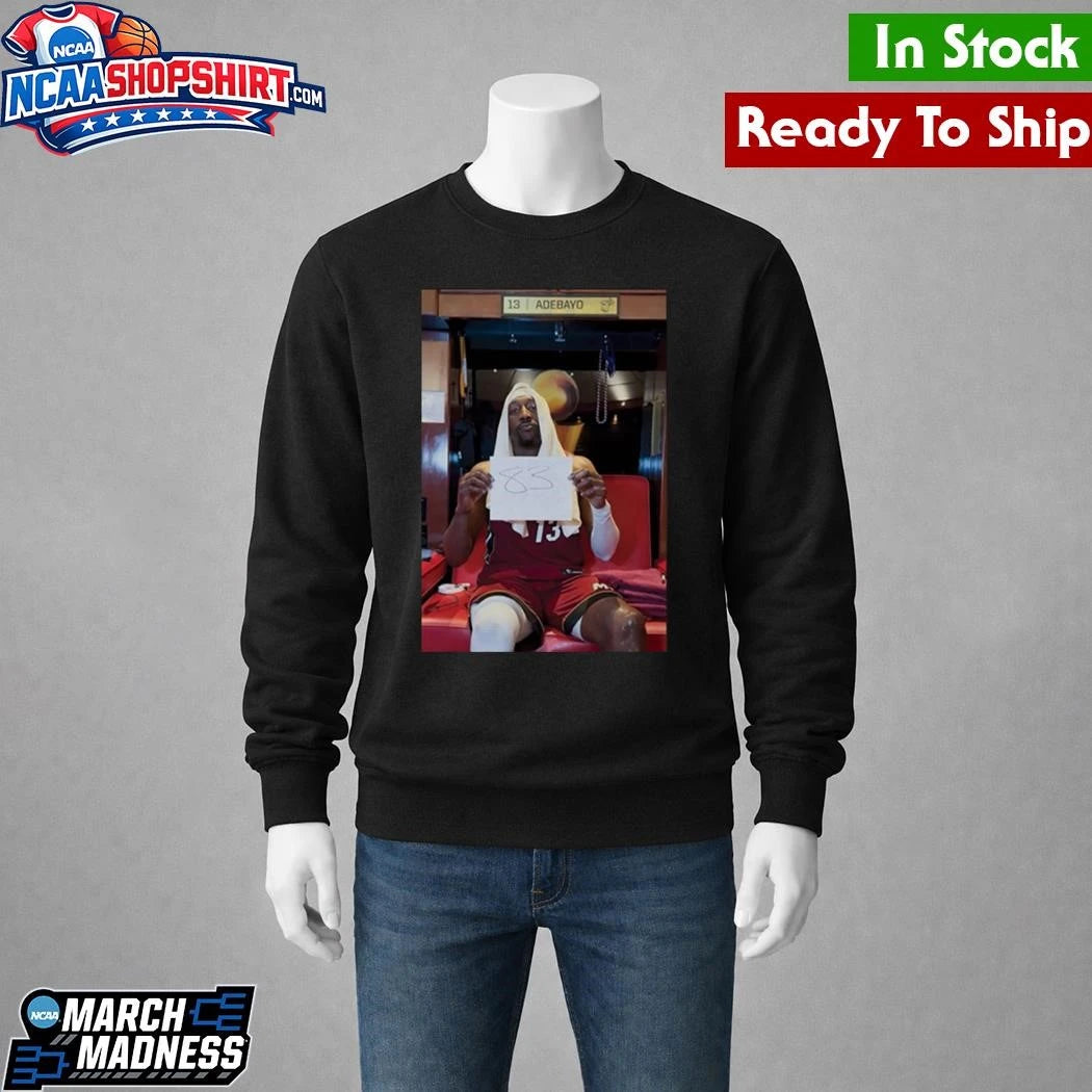 Bam Adebayo 500 Level Miami HEAT 83 Points Moments Shirt