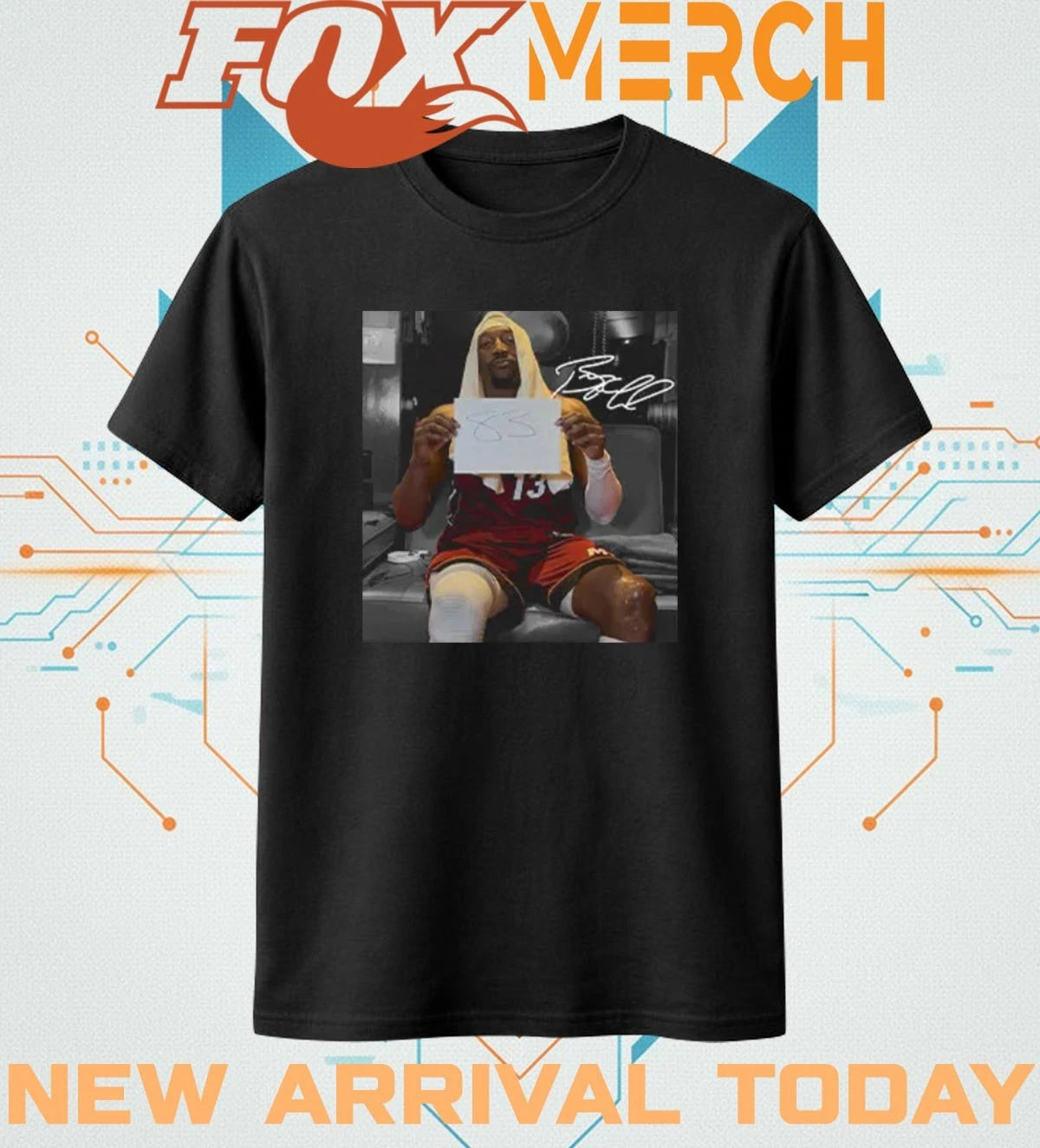 Bam Adebayo 83 points basketball signature t-shirt