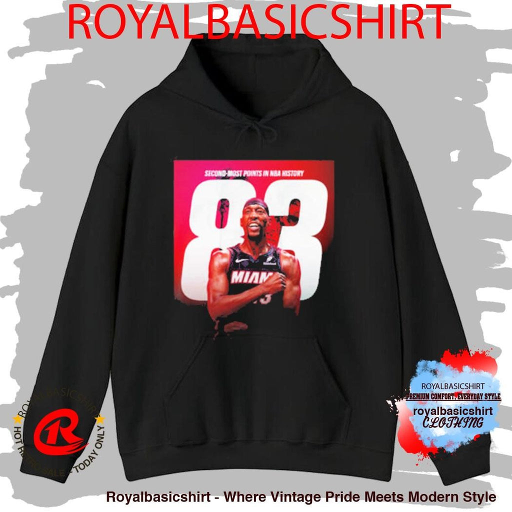 Bam Adebayo Drops 83 Points The Second Most Points In NBA History Shirt