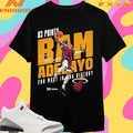 Bam Adebayo Miami Heat 83 Points 2nd Most In Nba History Shirts