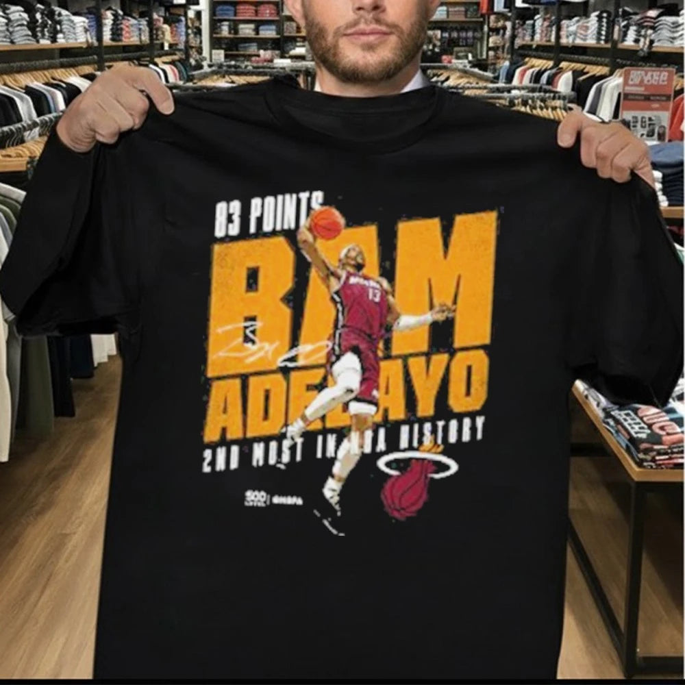 Bam Adebayo Miami Heat 83 Points Shirt