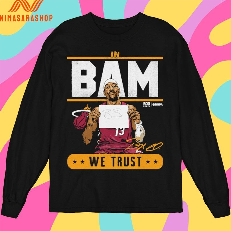 Bam Adebayo Miami Heat Trust 83 Points Shirts